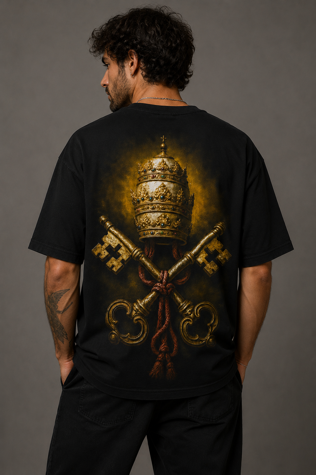 Camiseta Oversized | Vatican Crown Unissex