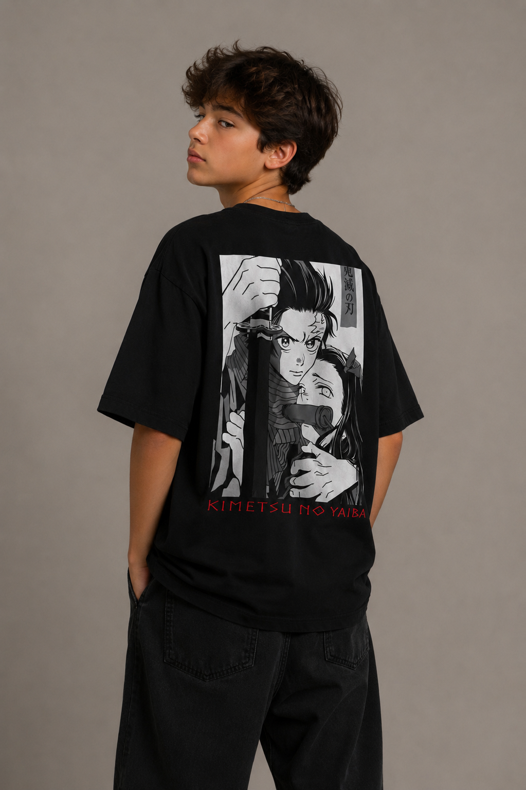 Camiseta Oversized | Demon Slayer Unissex