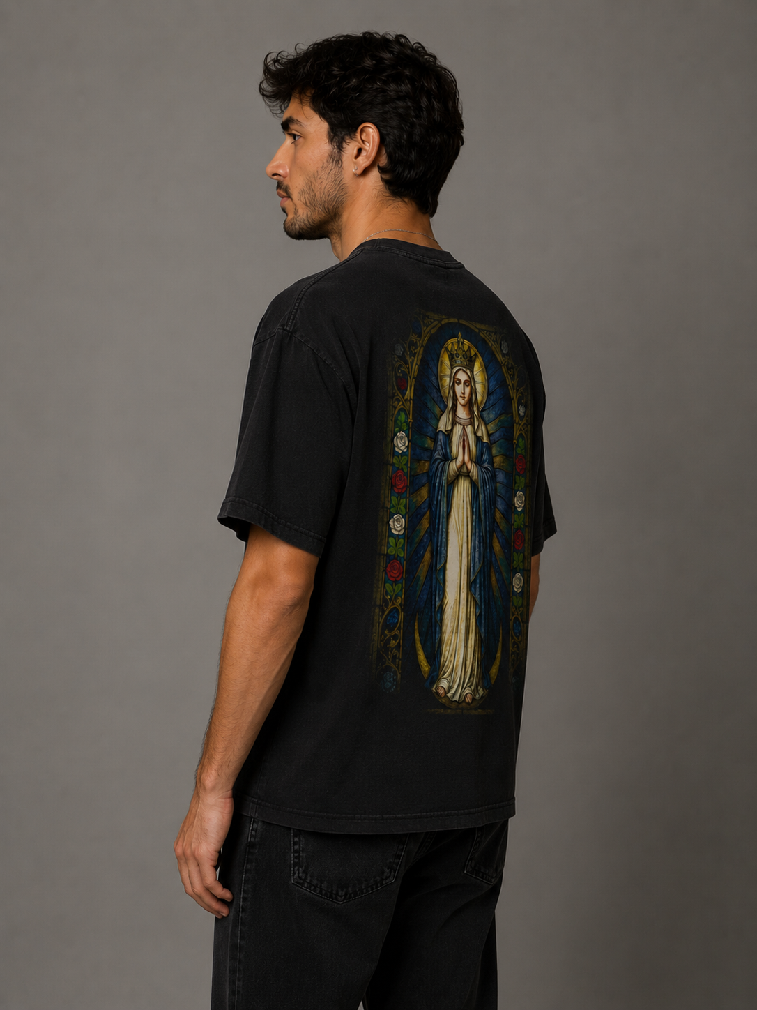 Camiseta Oversized | Virgem Maria Unissex