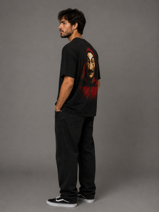 Camiseta Oversized | La Casa De Papel Unissex