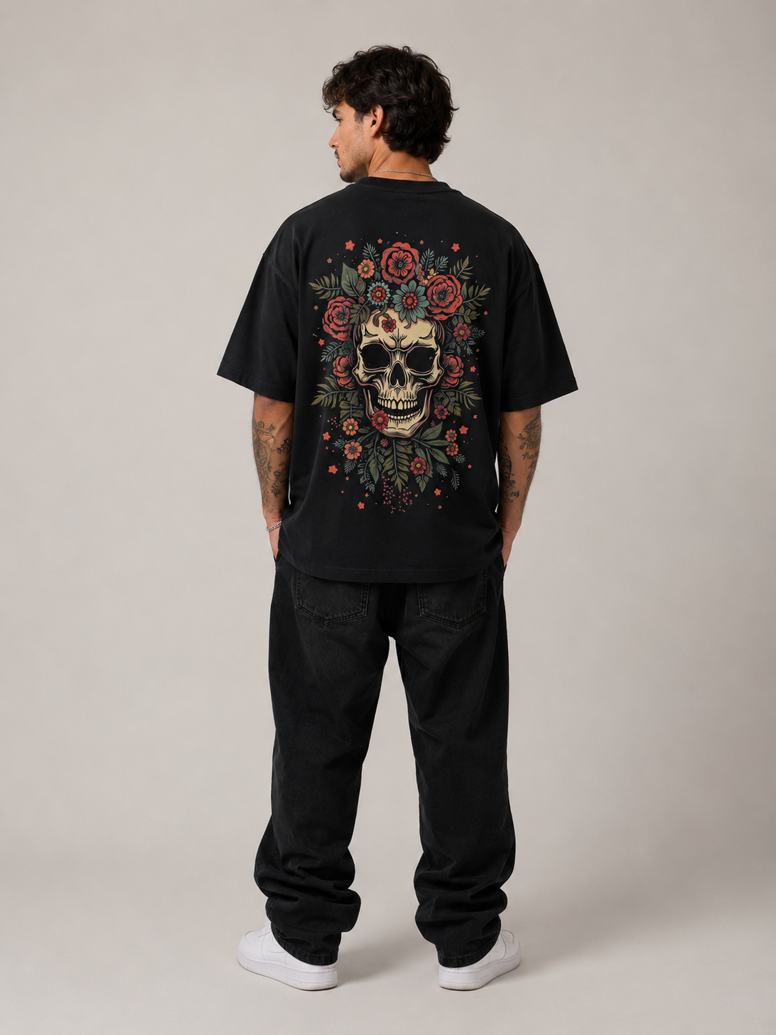 Camiseta Oversized | Caveira Mexicana Unissex