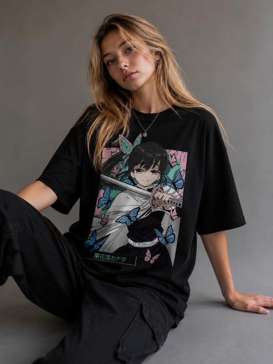 Camiseta Oversized | Kanao Tsuyuri Unissex