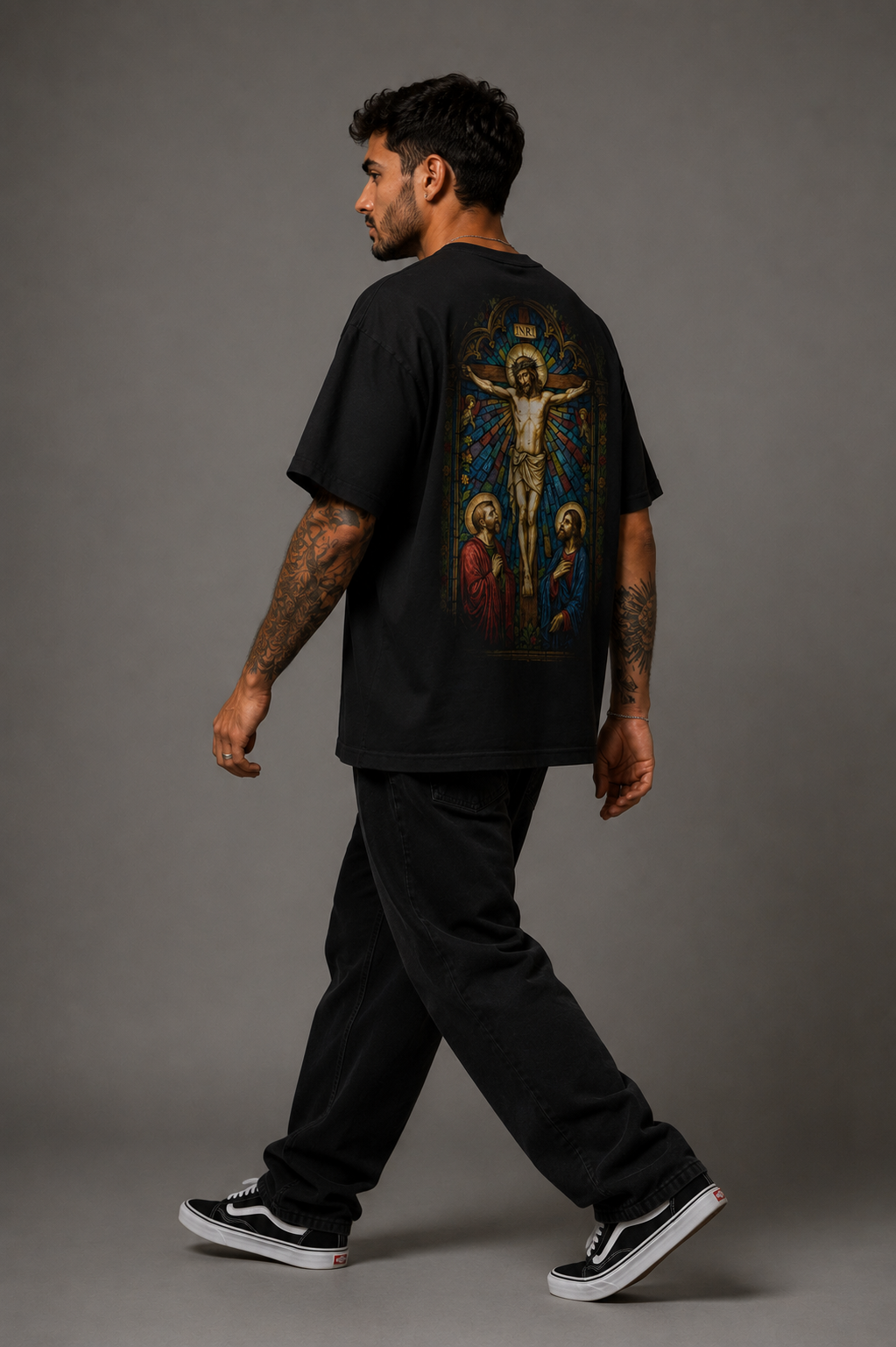 Camiseta Oversized | Jesus Crucificado Unissex