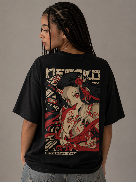 Camiseta Oversized | Demon Slayer Unissex