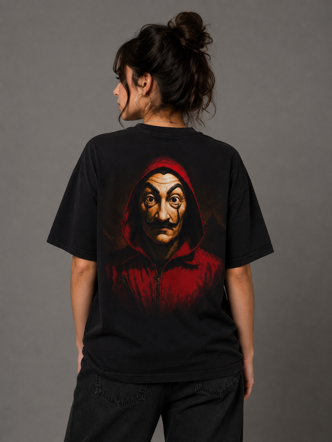 Camiseta Oversized | La Casa De Papel Unissex