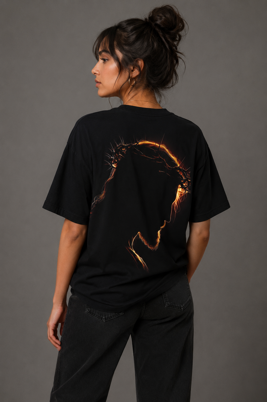Camiseta Oversized | Jesus Cristo Unissex