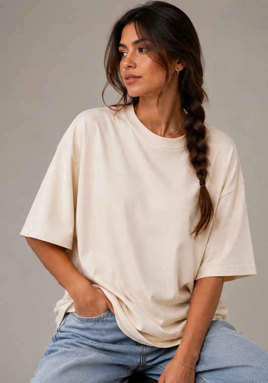 Camiseta Oversized | Caramelo Unissex
