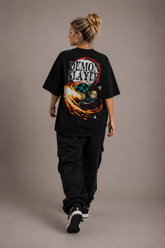Camiseta Oversized | Demon Slayer