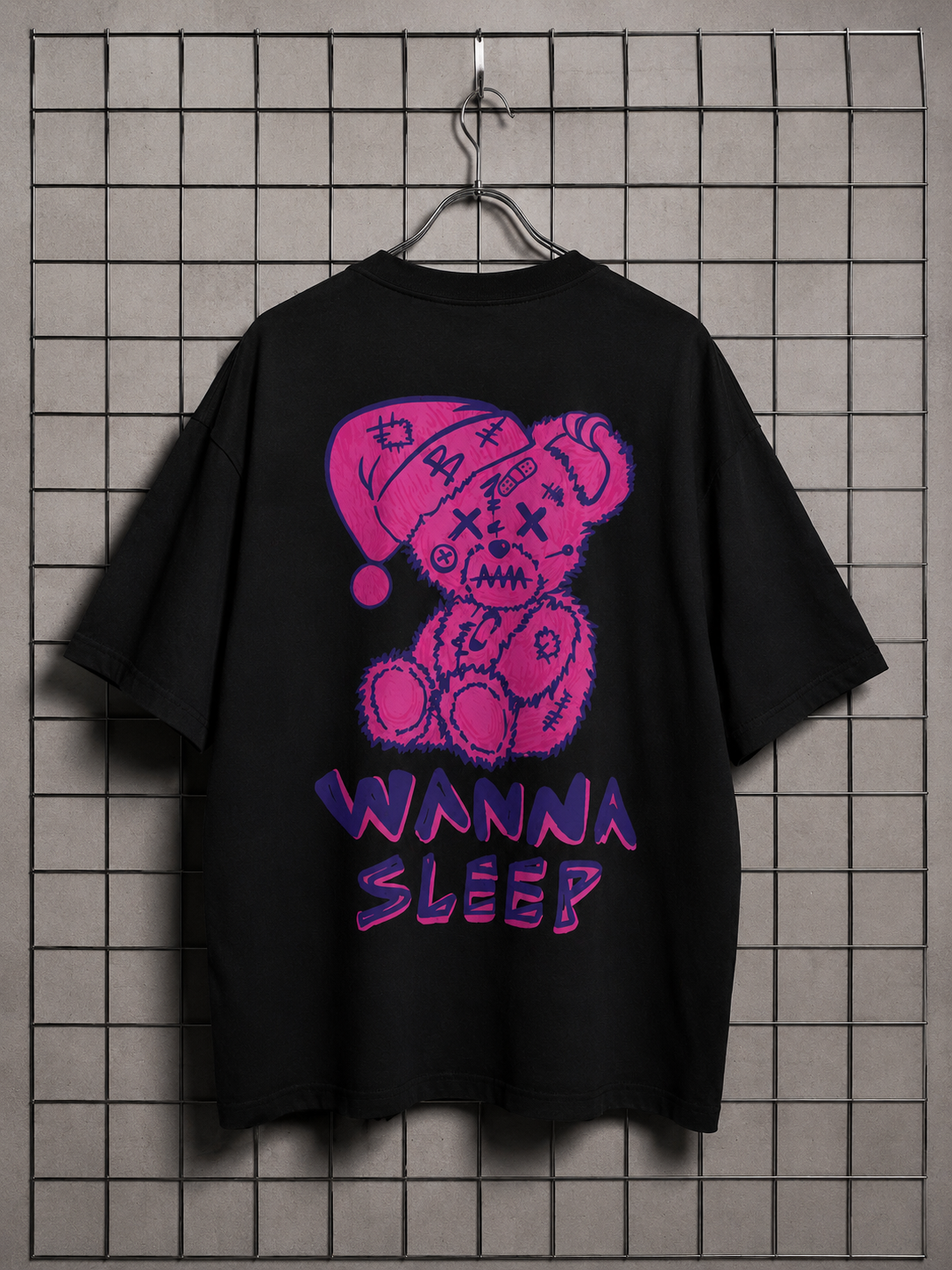 Camiseta Oversized | Wanna Sleep Unissex