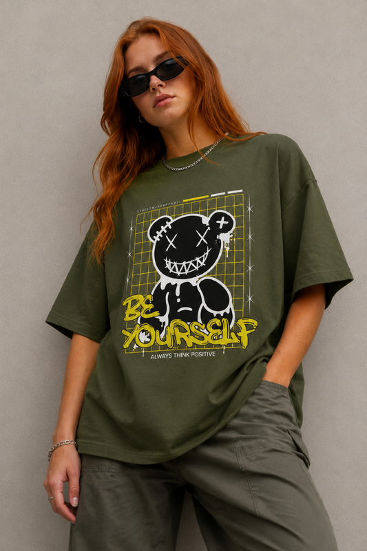 Camiseta Oversized | Be Yourself Unissex