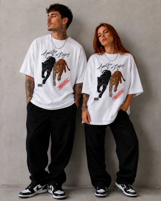 Camiseta Oversized | Onças Unissex