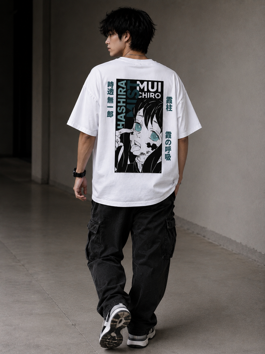 Camiseta Oversized | Muichiro Tokito Unissex