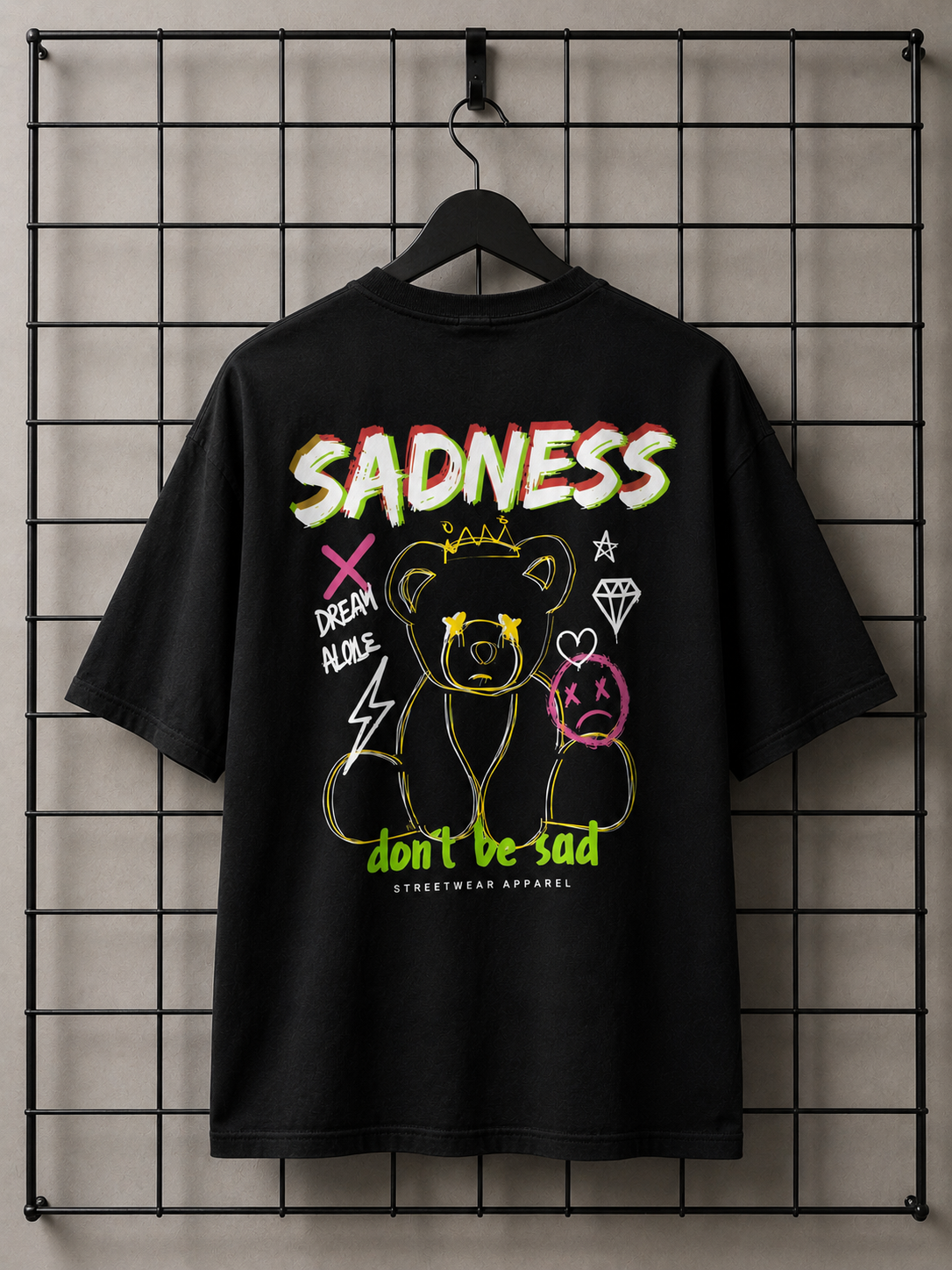Camiseta Oversized | Sadness Unissex