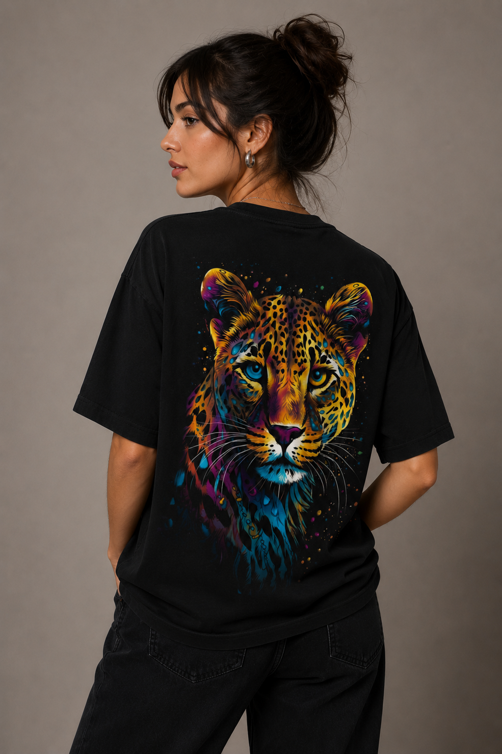 Camiseta Oversized | Onça Unissex