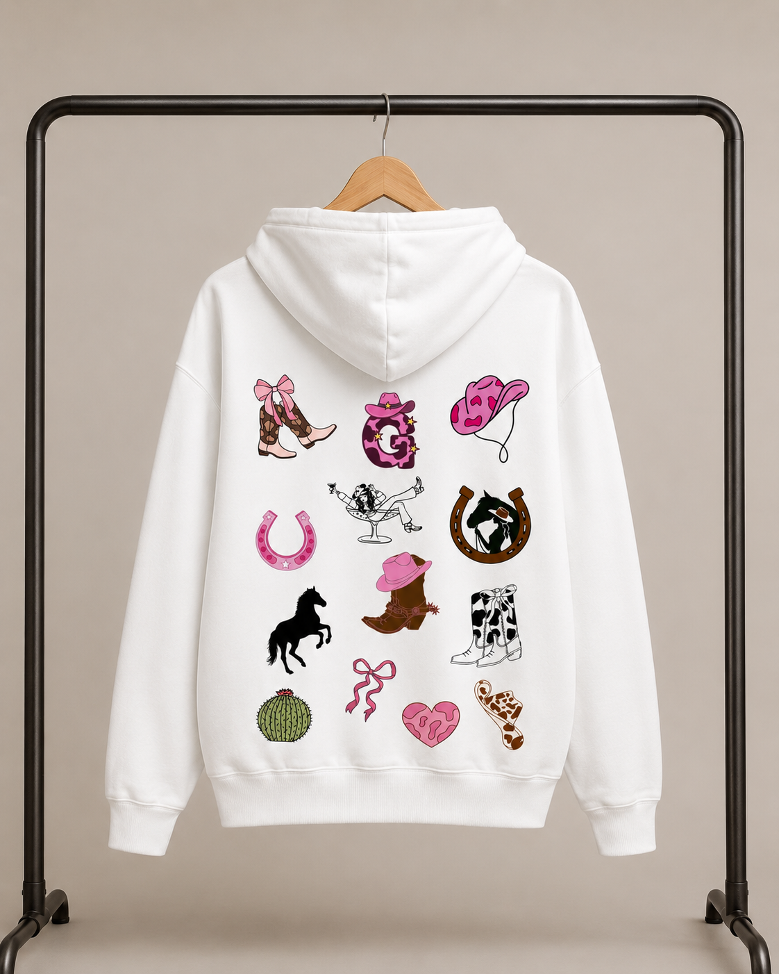 Moletom Canguru Minimalista | Cowgirl