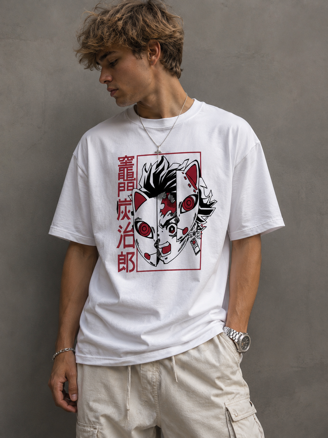 Camiseta Oversized | Demon Slayer Unissex