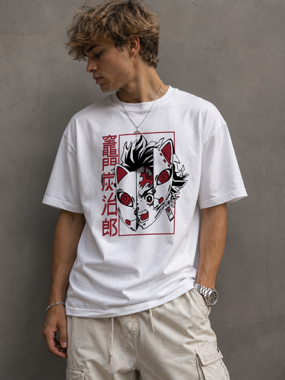 Camiseta Oversized | Demon Slayer Unissex