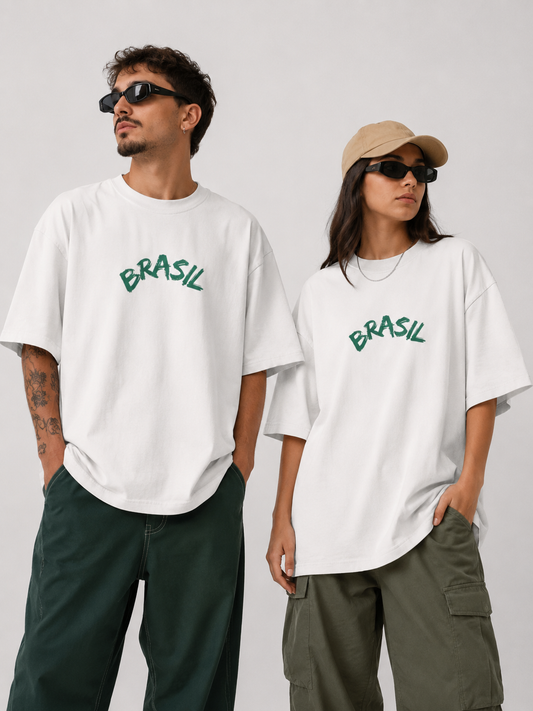 Camiseta Oversized | Mapa Brasil Unissex