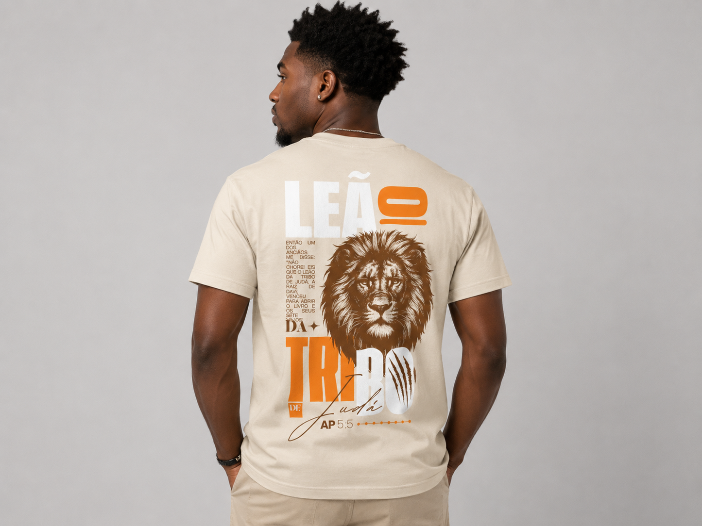 T-Shirt Coleção Cristã | Leão Tribo Judá