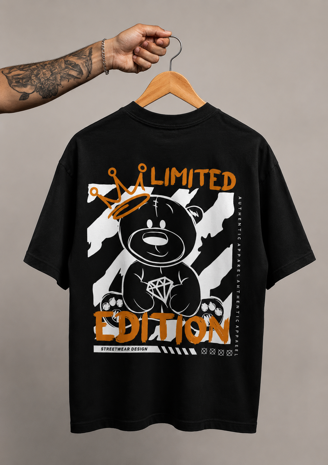 Camiseta Oversized | Bear Limited Unissex