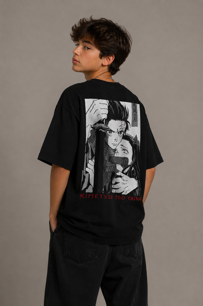 Camiseta Oversized | Demon Slayer Unissex
