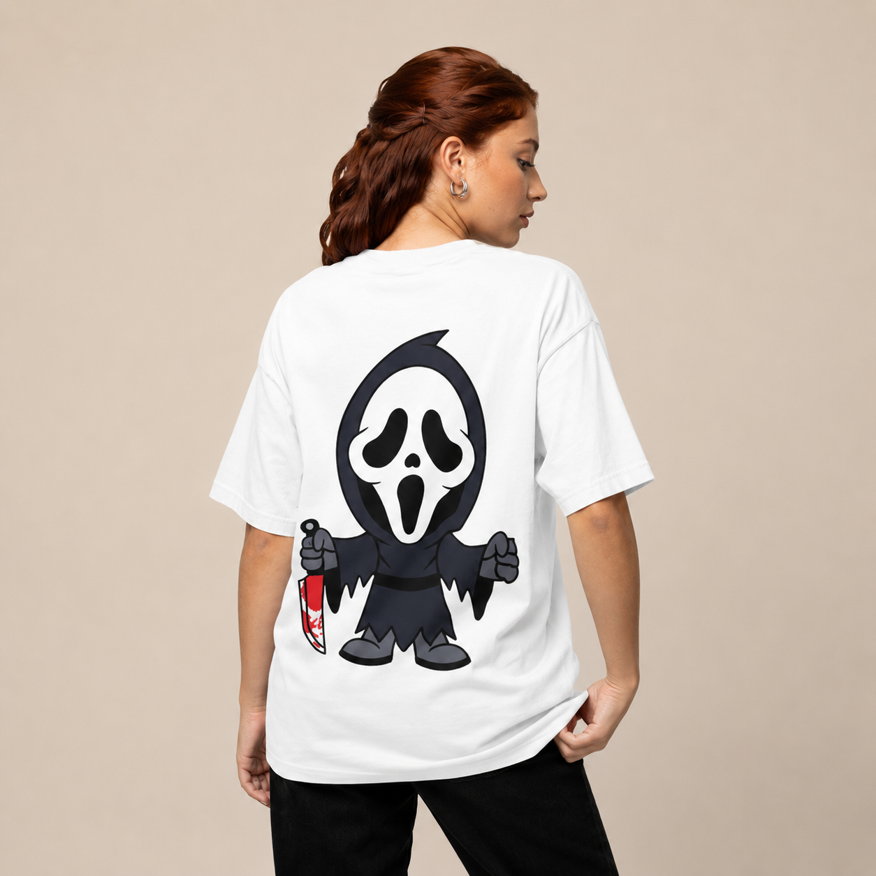 Camiseta Oversized | Pânico Unissex