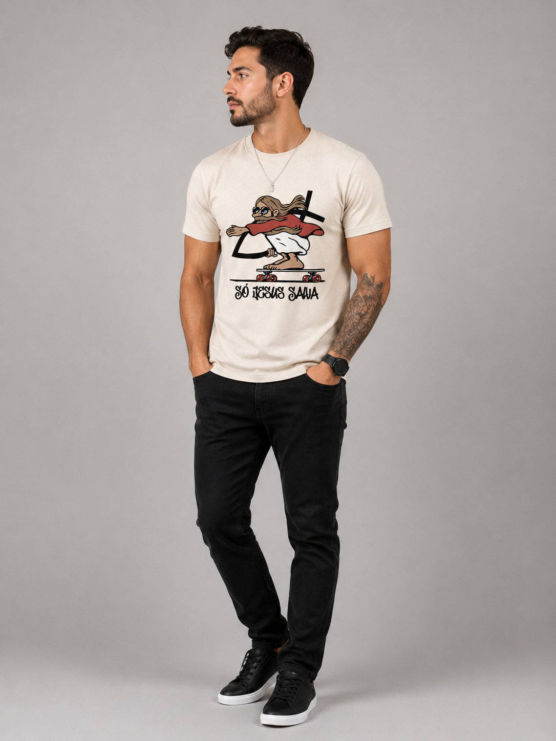 T-Shirt Coleção Cristã | Só Jesus