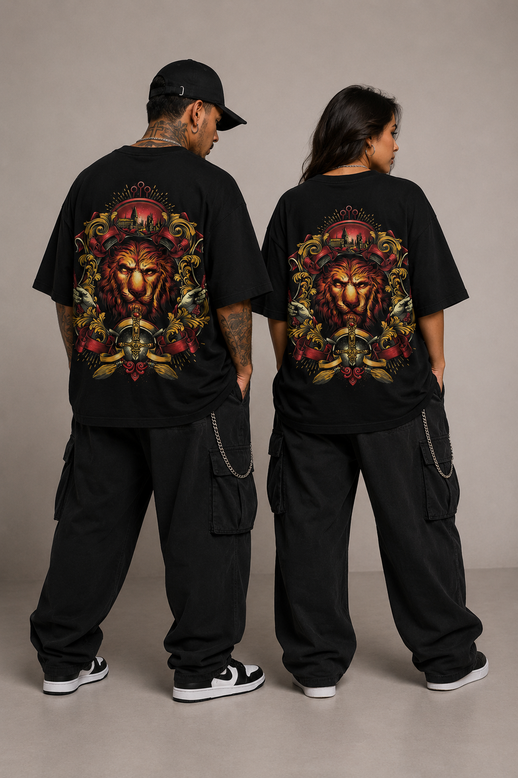 Camiseta Oversized | Lion Legacy Unissex