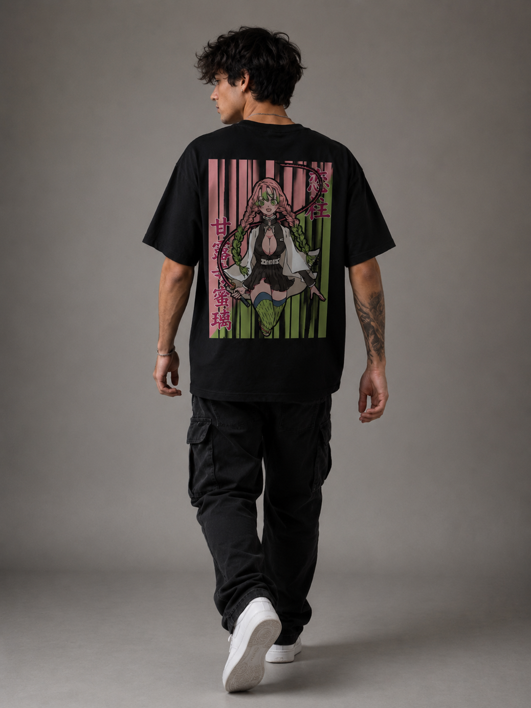 Camiseta Oversized | Mitsuri Kanroji Unissex