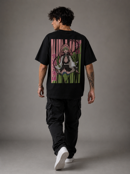 Camiseta Oversized | Mitsuri Kanroji Unissex