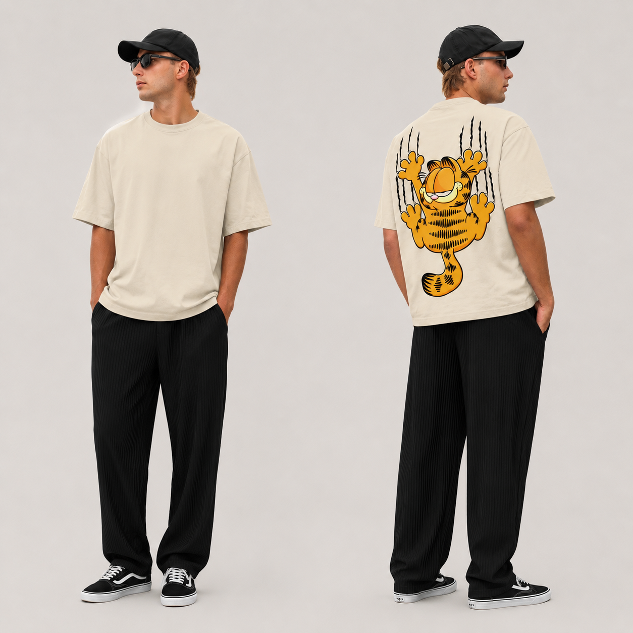 Camiseta Oversized | Garfield Unissex