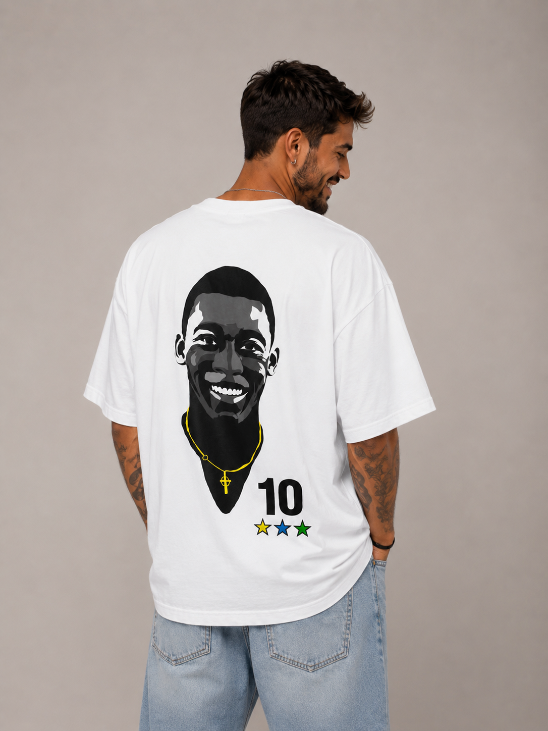 Camiseta Oversized | Pelé Unissex