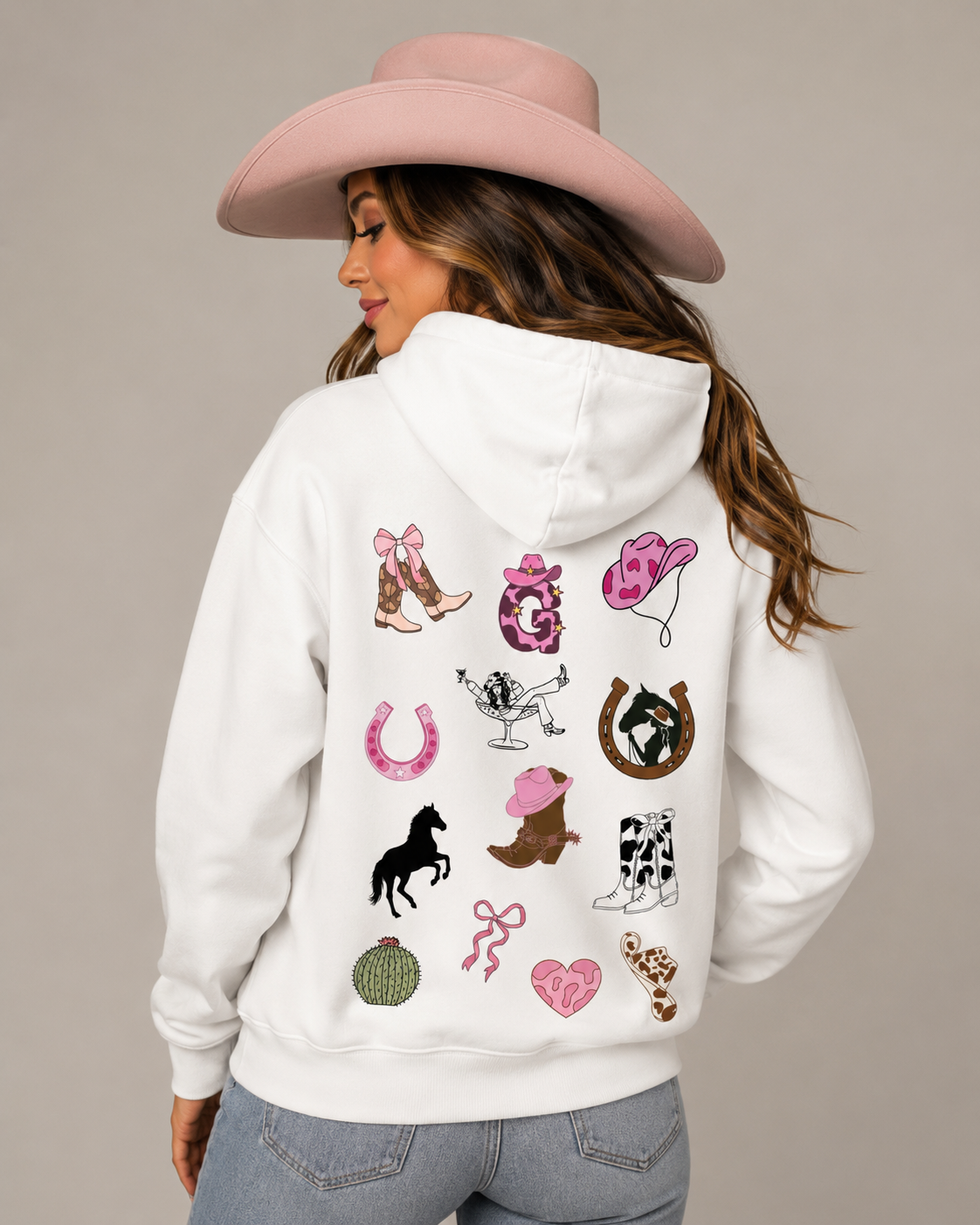Moletom Canguru Minimalista | Cowgirl