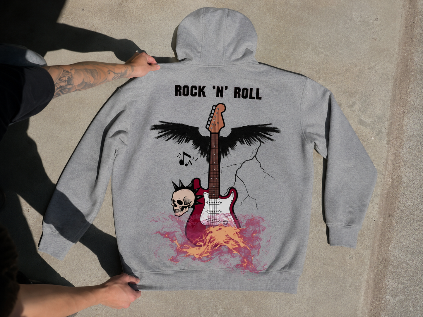 Basic Moletom | Rock 'N' Roll