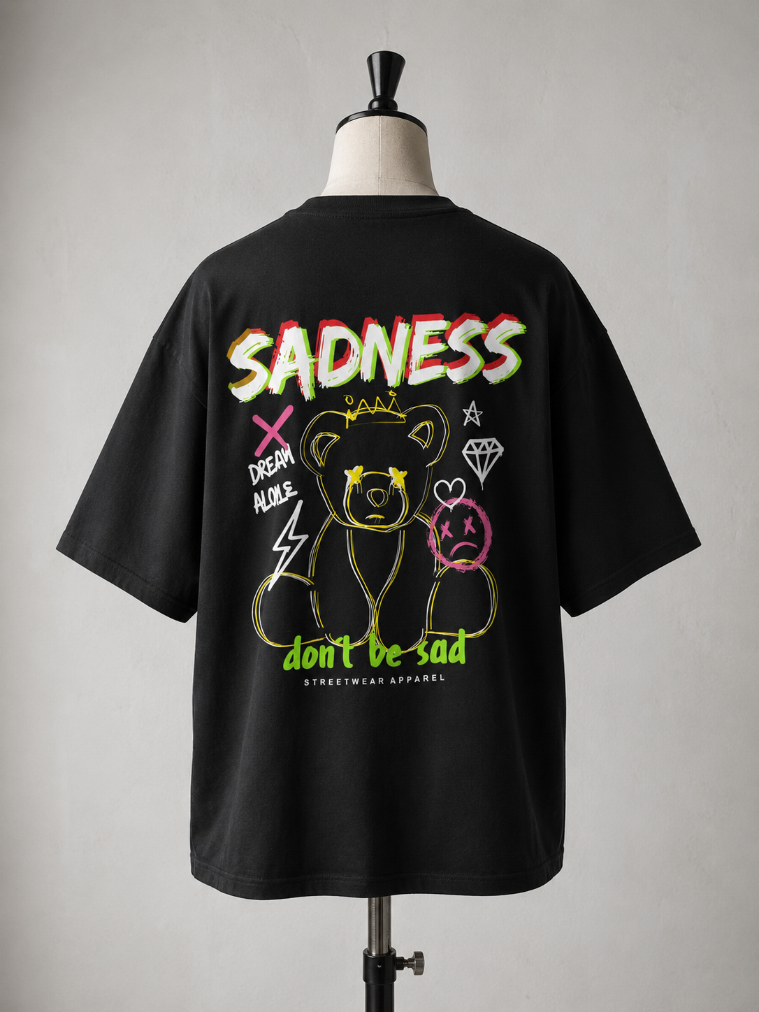 Camiseta Oversized | Sadness Unissex