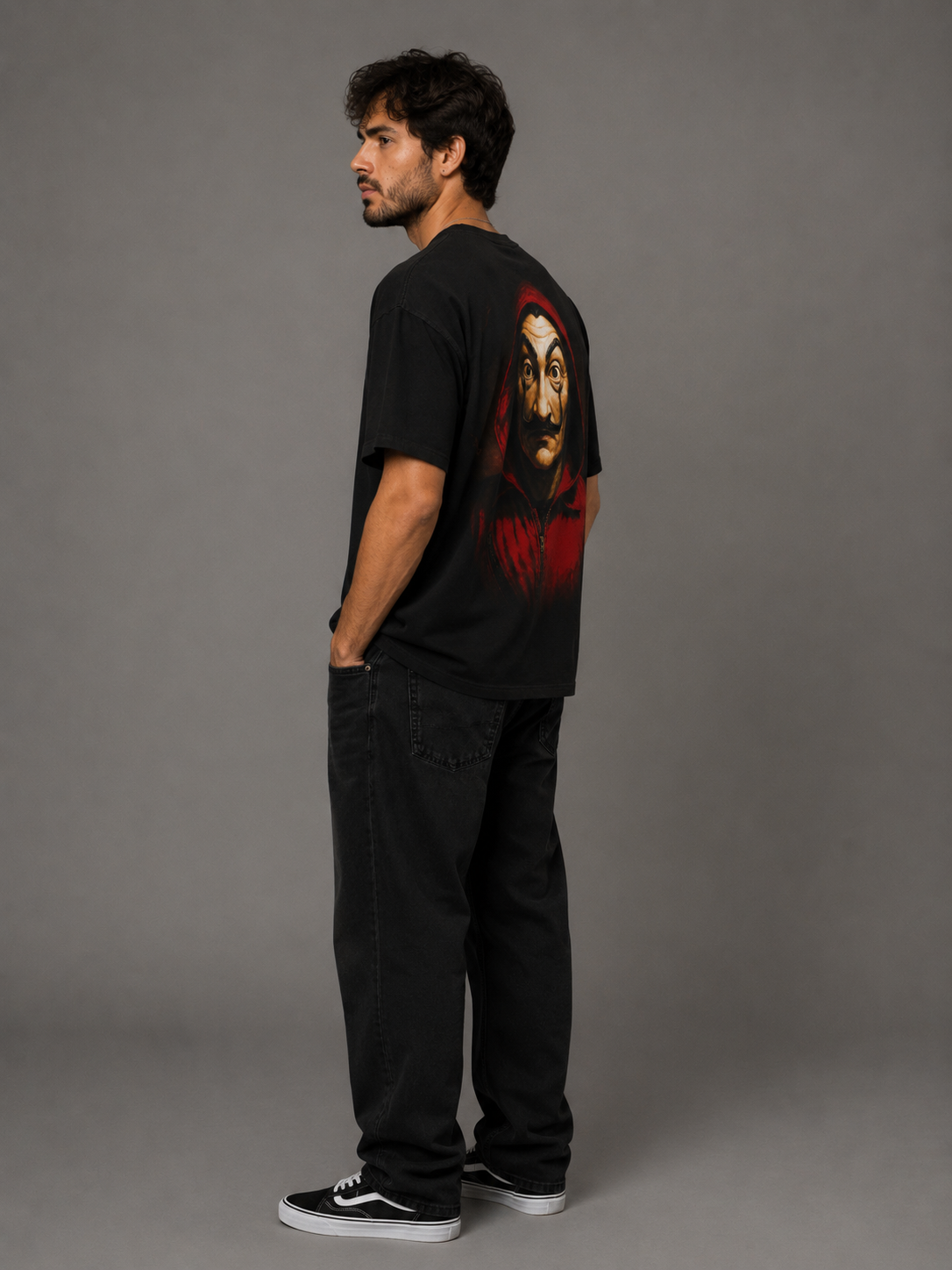 Camiseta Oversized | La Casa De Papel Unissex