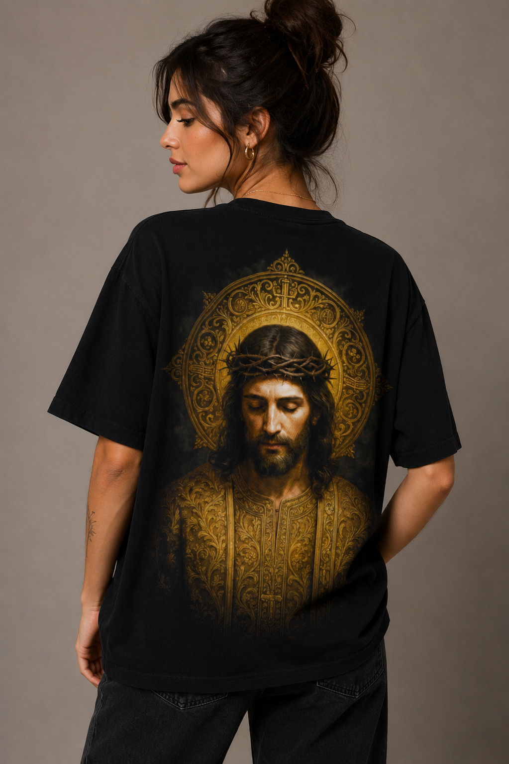 Camiseta Oversized | Rei dos Reis Unissex