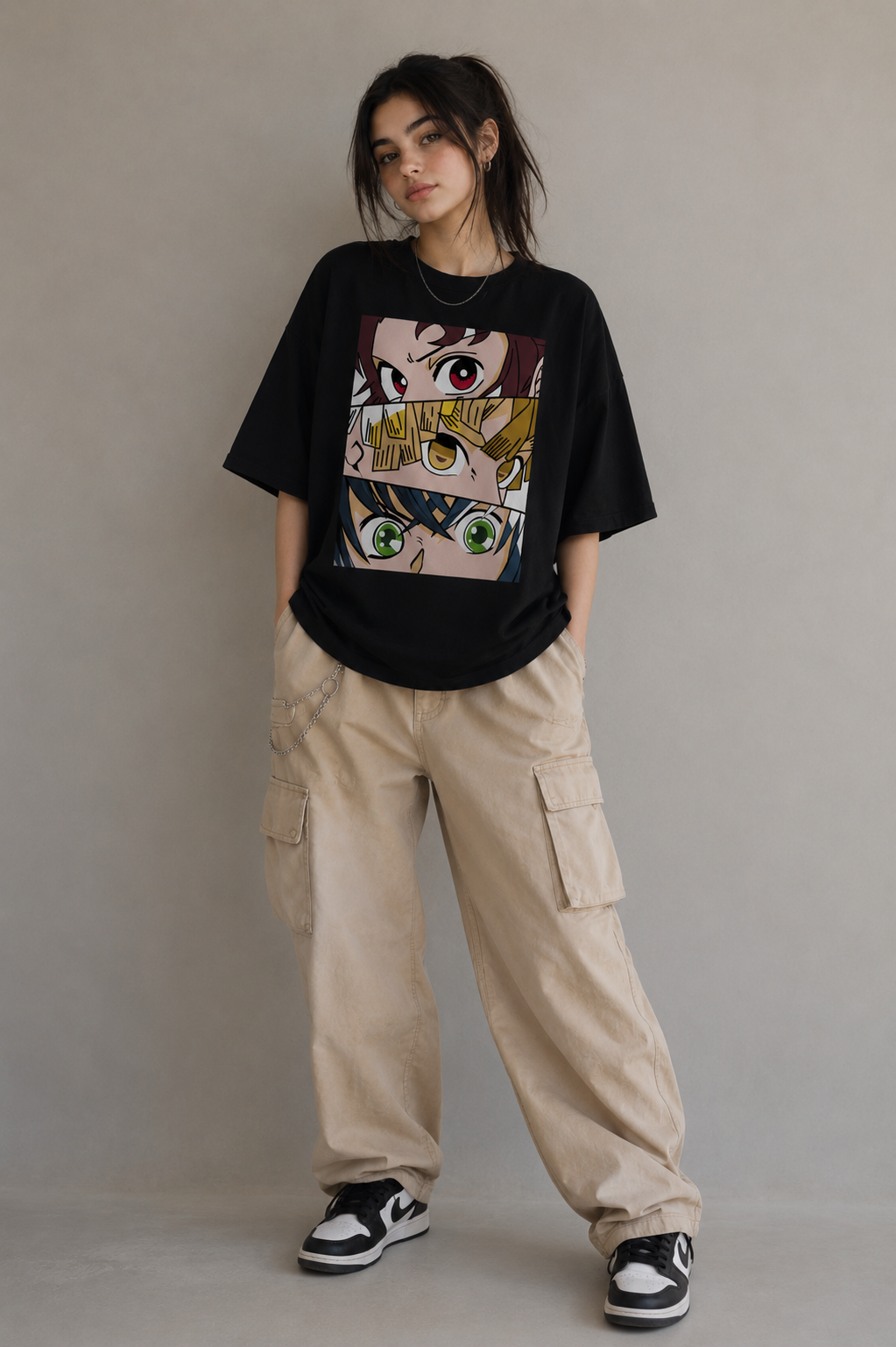 Camiseta Oversized | Demon Slayer