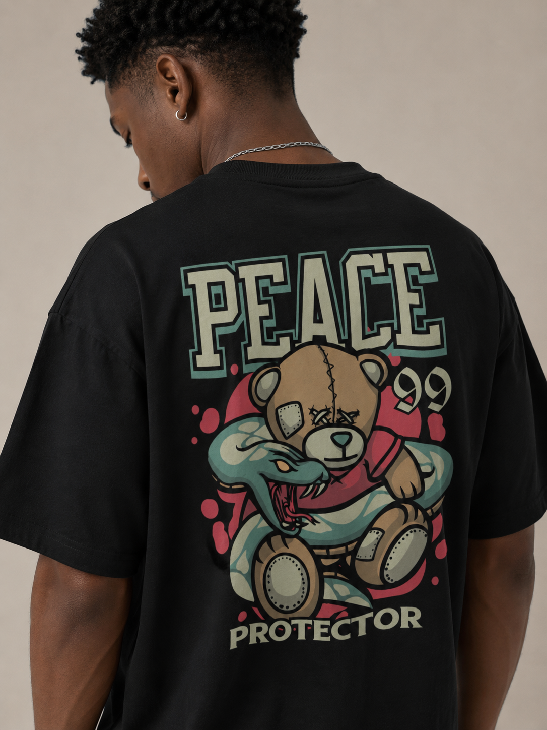 Camiseta Oversized | Protector unissex