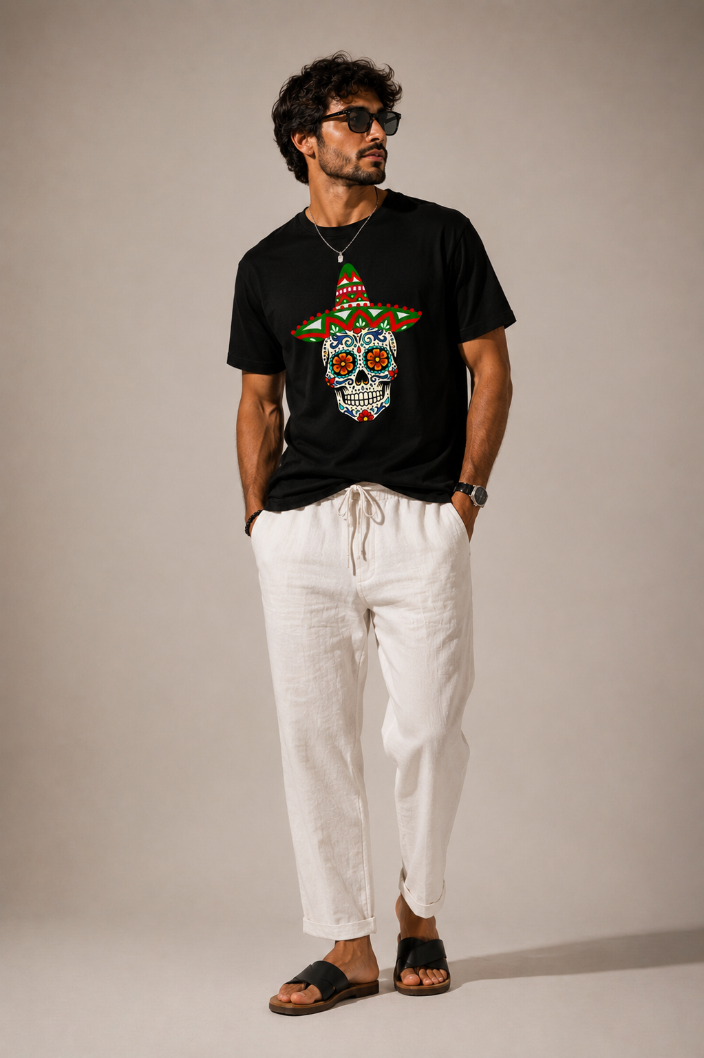 T-Shirt Premium | Caveira Mexicana