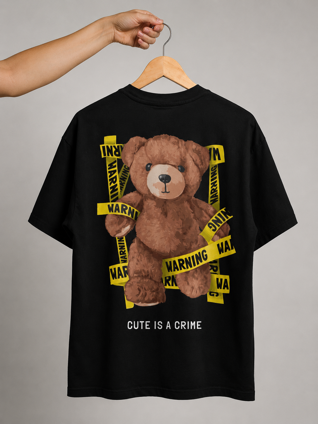 Camiseta Oversized | Bear Cute Unissex