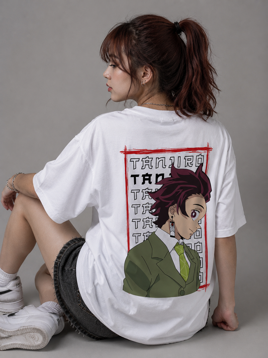 Camiseta Oversized | Tanjiro Kamado Unissex