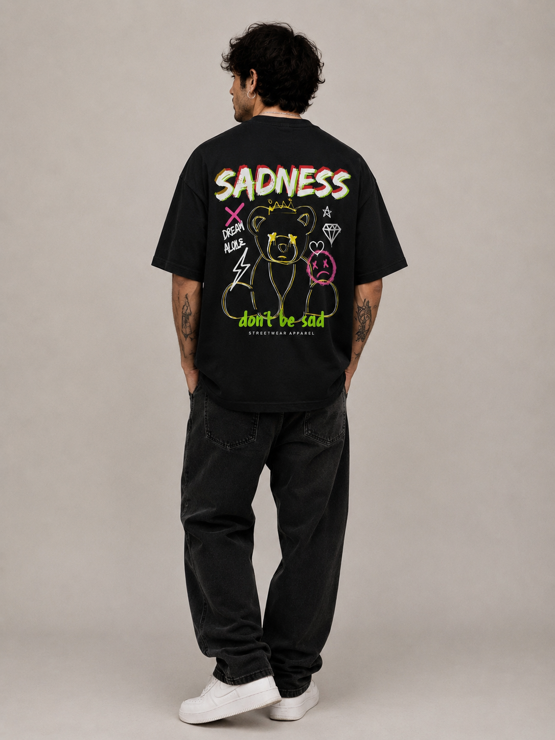 Camiseta Oversized | Sadness Unissex
