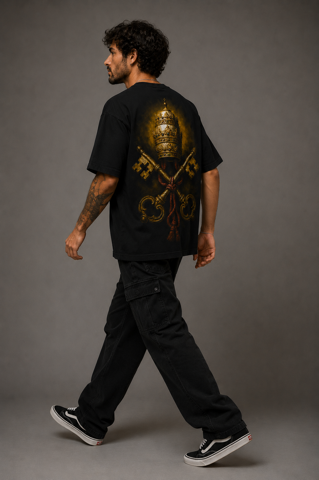 Camiseta Oversized | Vatican Crown Unissex