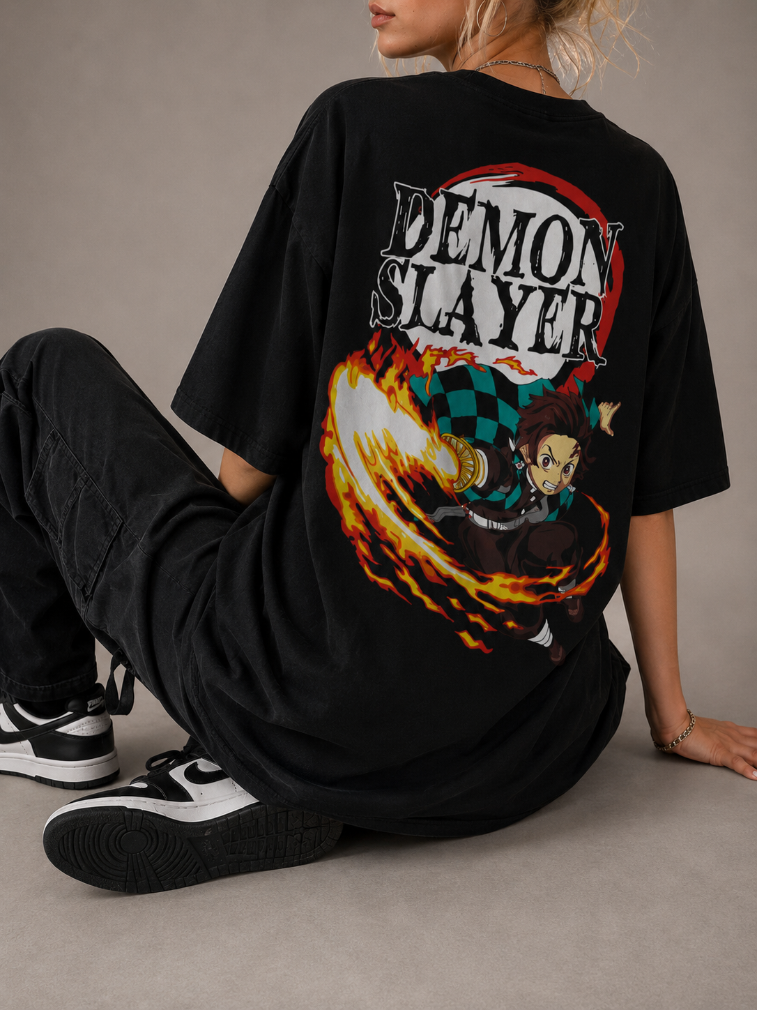 Camiseta Oversized | Demon Slayer