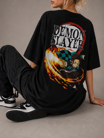 Camiseta Oversized | Demon Slayer