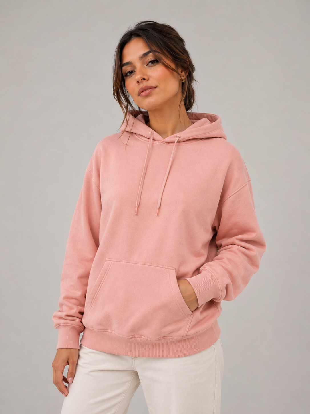 Moletom Canguru | Básico Rosa