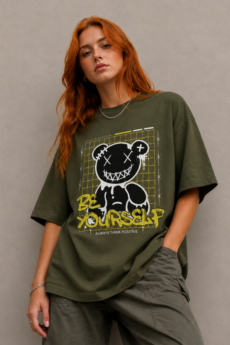 Camiseta Oversized | Be Yourself Unissex