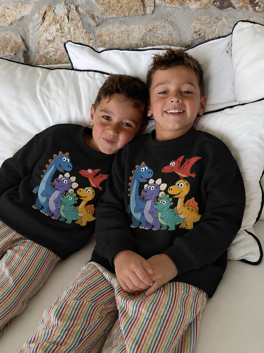 Moletom Infantil | Família Dinossauros