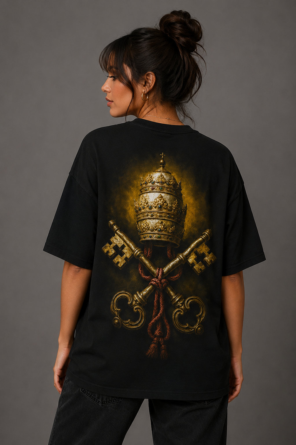 Camiseta Oversized | Vatican Crown Unissex